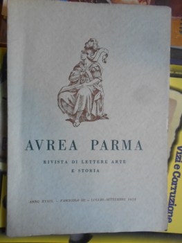 avrea parma fascicolo 3 - luglio-settembre 1955 anno XXXIX