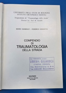 compendio di traumatologia della strada