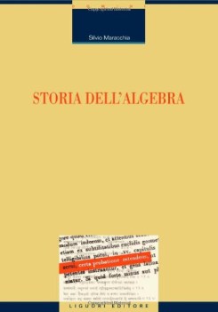 storia dell\'algebra