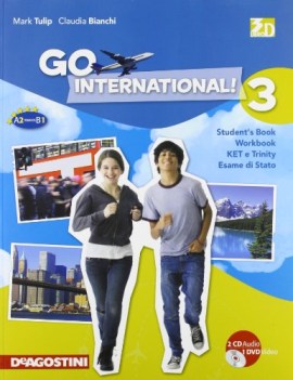 go international 3 + 2cd + dvd