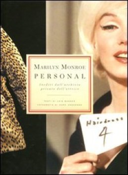 marilyn monroe personal