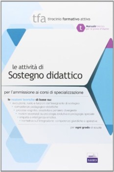 TFA t13 attivita di sostegno didattico manuale