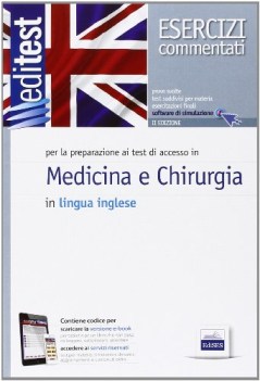 editest E1/2 medicina chirurgia in lingua inglese