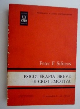 psicoterapia breve e crisi emotiva