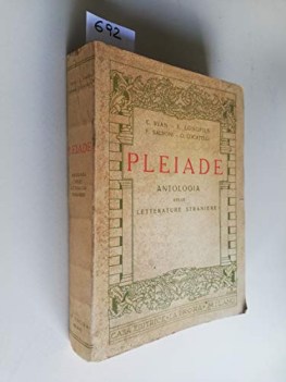 pleiade antologia delle letterature straniere