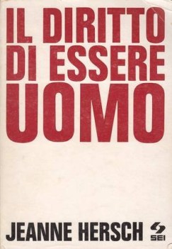 diritto di essere uomo