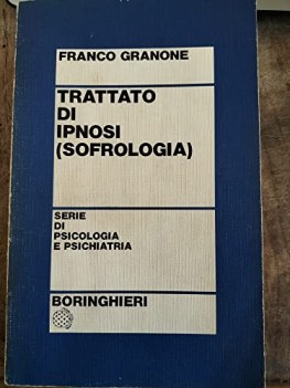 trattato di ipnosi sofrologia