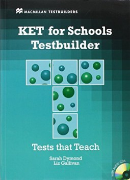 ket for schools testbuilder, libro +cd inglese, grammatica