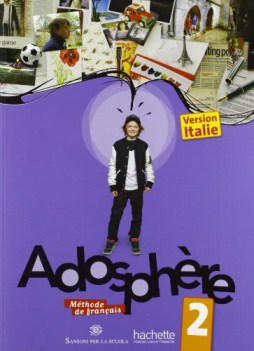 adosphere 2 +cd francese, grammatica