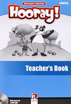 Horray! Let\'s play! Starter - Teacher\'s book +CD+DVD