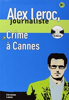 crime a cannes +cd francese, antol.e lett.