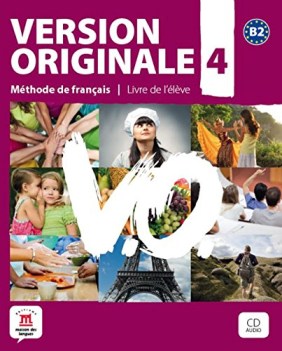 version originale 4, libro +cd francese, grammatica