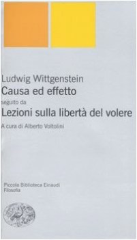 causa ed effetto lezioni sulla liberta del volere