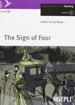 sign of four b2 +cd inglese, antol.e lett.