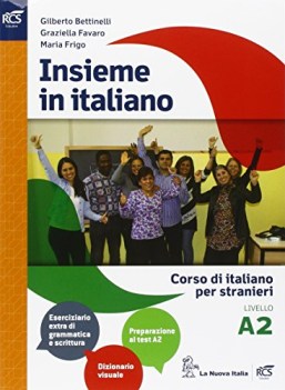 insieme in italiano a2 +cd italiano per stranieri