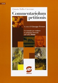 commentariolum petitionis (ferraro) latino, antologia tr.