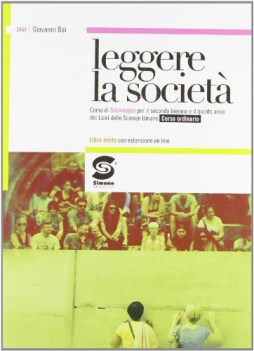 leggere la societa, corso ordinario psicol.,pedag.,didattica