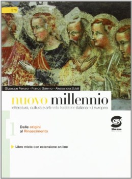 nuovo millennio 1 italiano, antologia tr.