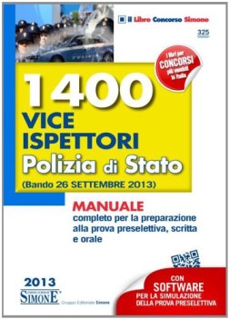 1400 vice ispettori polizia di stato