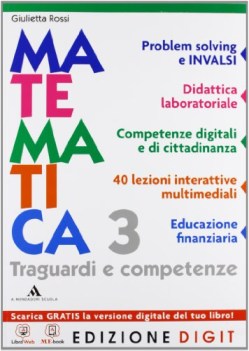 matematica traguardi e competenze 3 +eb