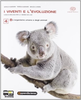 viventi e l\'evoluzione 4 scienze licei e mag.