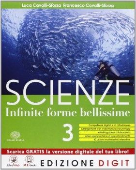 scienze infinite forme bellissime 3 +eb scienze scuola media