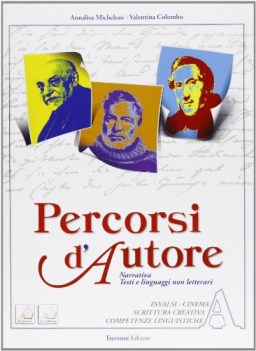 percorsi d\'autore a +dvd italiano, antologia bn