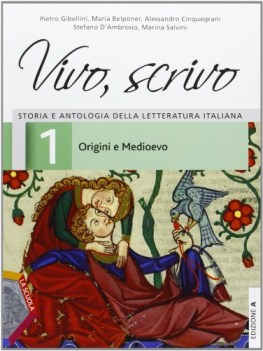 vivo scrivo edizione a 1 italiano, letteratura