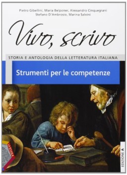 vivo scrivo edizione a, strumenti italiano, letteratura