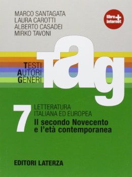 tag testi autori generi 7 italiano, letteratura