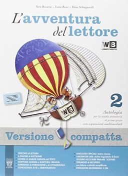 avventura del lettore 2 +mito+lett.comp. italiano, antologia media