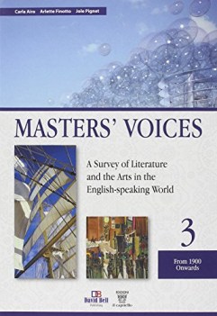 masters voices 3 +eb francese, antol.e lett.