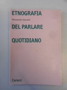 etnografia del parlare quotidiano