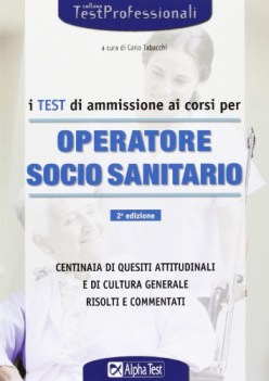 test di ammissione corsi per oss