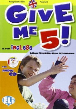 give me 5+cd il tuo inglese dalla primaria alla secondaria