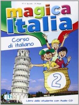 magica italia 2 +cd corso di italiano