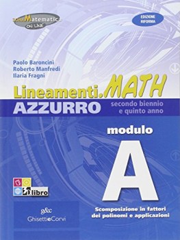 lineamenti.math azzurro a matematica x superiori