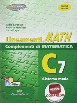 lineamenti.math verde c7 matematica x superiori