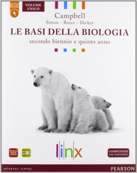 basi della biologia x 5 anno +dvd scienze licei e mag.