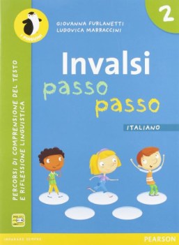 invalsi passo passo, italiano x 2 elem. libri temi