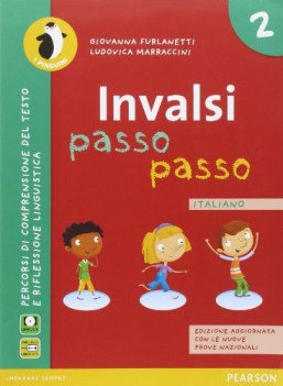 invalsi passo passo, italiano x 2 elem. libri temi