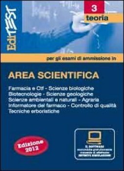 editest 3 AREA SCIENTIFICA teoria FC