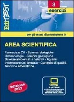 edi test 3 AREA SCIENTIFICA esercizi