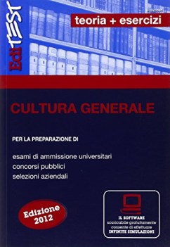 edi test CULTURA GENERALE teoria+esercizi