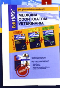 editest 1 pack MEDICINA ODONTOIATRIA VETERINARIA