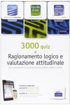 3000 quiz ragionamento logico e valutazione attitudinale