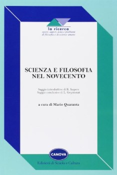 filosofia e scienza nel novecento classici filosofia,pedag.