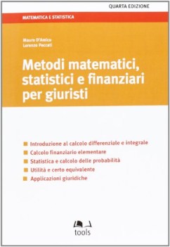 metodi matematici statistici e finanziari per giuristi