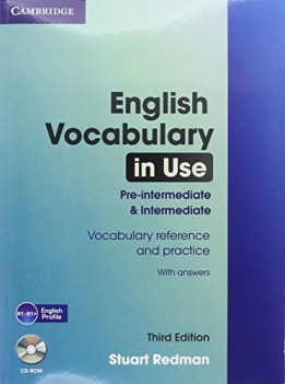 english vocabulary in use preinterm-interm +cd with answers