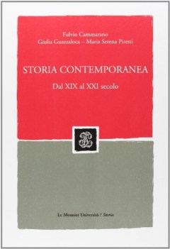 storia contemporanea VE dal xix al xx secolo